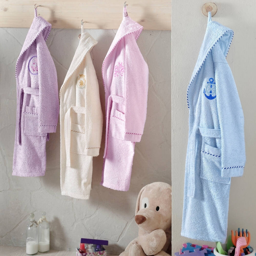 Bambu Genç Bornoz Pembe 9-10 Yaş - Maxstyle